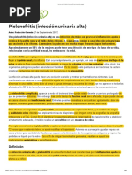 Pielonefritis (Infección Urinaria Alta)