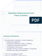 Valuation Measurement and Creation - September 04