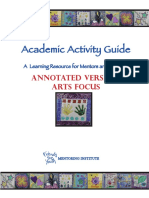 Academic Activity Guide: Annotated Version: Arts Focus