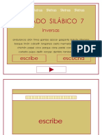 Dictado Silábico 7: Escribe Escucha