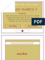 Dictado Silábico 5: Escribe Escucha