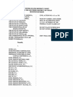 Benevis - Kool Smiles Dental Centers Federal False Claims Act Complaint - Robin Fitzgerald, Poonam Rai Relator