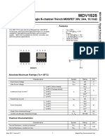 Single N-Channel Trench MOSFET 30V, 24A, 10.1m : Features General Description