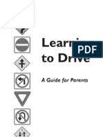 Learning To Drive: A Guide For Parents