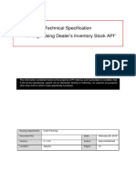 Internux Recharge Using Dealer Inventory Stock API - Technical Specification V 1.0.0