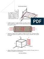 Lista de Problemas Flujo Elc3a9ctrico y Ley de Gauss Respuestas