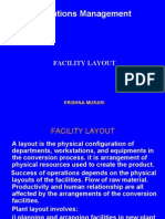 Operations Management: Facility Layout