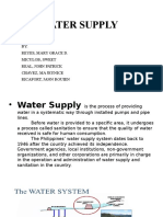 Water Supply Report For Water Resources Engineering