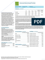 Government Money Market I Fund (6) : Fixed Income Stable Value