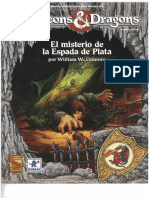 D&D Espada de Plata Portada y Contra