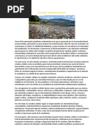 El Problema Ambiental de La Basura