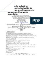 Guía para La Industria - Disolucion