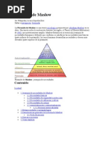 Pirámide de Maslow