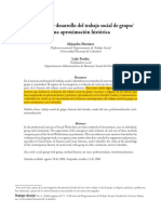 2.2. Martínez, Alejandra & Peralta, Lady (2006) - Emergencia y Desarrollo Del Trabajo Social de Grupo-Una Aproximación Histórica