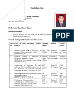 CV - Dr. Alok