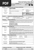 Material Safety Data Sheet: 5-Nitrovanillin