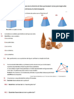 Ficha de Avaliação de Matemática 6º Ano Volumes e Sólidos Janeiro 2018