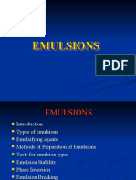 Emulsions