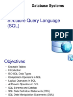 Structure Query Language (SQL)