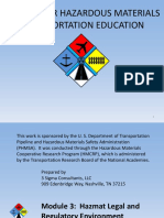 Toolkit For Hazardous Materials Transportation Education