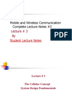 Mobile and Wireless Communication Complete Lecture Notes #3