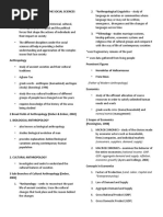 Disciplines and Branches in The Social Sciences