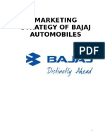 Marketing Strategy of Bajaj Automobiles