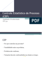 Controle Estatístico Do Processo (CEP)