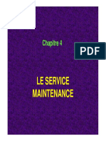 Chapitre 4 Service Maintenance