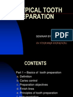 Atypical Tooth Preparation