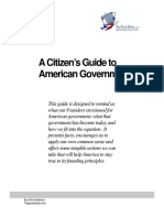 A Citizen's Guide To American Government: by John Anderson