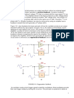 Source. The Key To Oscillator Operation Is Positive Feedback. A Positive Feedback