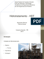 Apresentação Unidade de Hidrotratamento