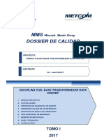 Dossier de Calidad Civil Transformador CD