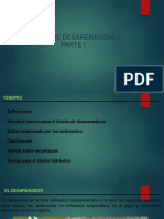 Diseño de Desarenador - 1