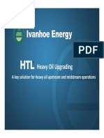 Heavy Oil Upgrading - A Key Solution For Heavy Oil Upstream and Midstream Operations - IVANHOE ENERGY PDF