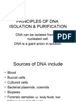 Principles of Dna Isolation & Purification