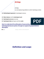 Introduction To Hydrology