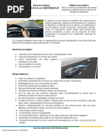 Pláticas de Seguridad Semanales