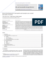 Renewable and Sustainable Energy Reviews: Recent Developments in Microgrids and Example Cases Around The World-A Review