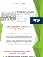 Seismic Micro Zonation Aap PHD