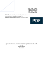 Apontamentos Sobre Estruturas Reticuladas Pré-Fabricadas de Betão Armado PDF