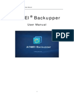 AOMEI Backupper UserManual PDF