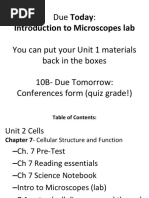 CH 7-1 Cell Discovery Theory