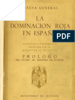 La Guerra Civil Española - La Causa General - La Dominación Roja en España