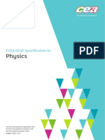 CCEA GCSE Physics Specification