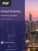 Global Mobility. A Planning Checklist