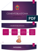 CEMENTOBLASTOMA