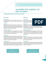 Relacion Entre La Perdida de La Audicion y La Exposicion Al Ruido Recreativo PDF