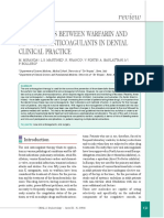 Ifferences Between Warfarin and New Oral Anticoagulants in Dental Clinical Practice